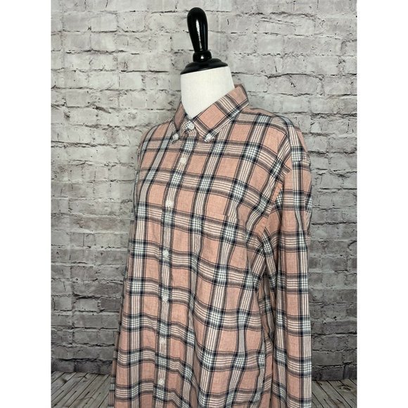 J Crew H1106 Plaid Button Heathered Slim Shirt‎ - Picture 6 of 12